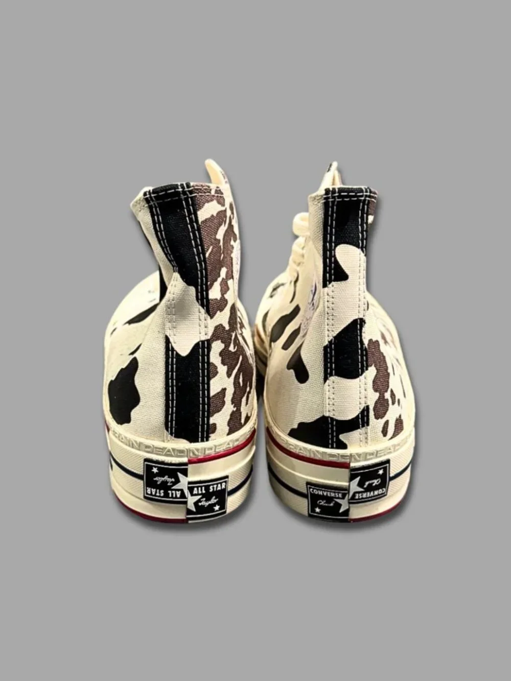CONVERSE x BRAIN DEAD Chuck 70 Hi Cow Print High Top Sneakers Sz 11 169946C - Picture 5 of 11